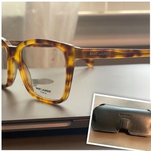 Gorgeous Tortoiseshell Saint Laurent Glasses NWOT